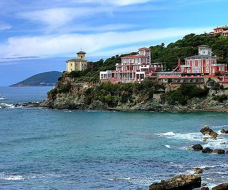 Hotel Baia Del Sorriso Castiglioncello Esterno foto