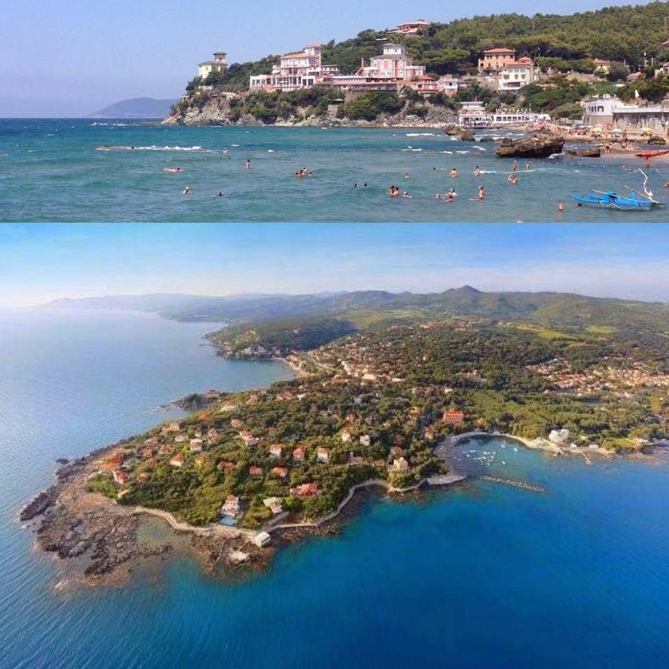 Hotel Baia Del Sorriso Castiglioncello Esterno foto