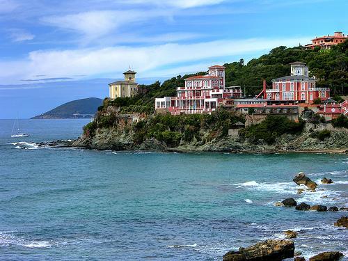 Hotel Baia Del Sorriso Castiglioncello Esterno foto